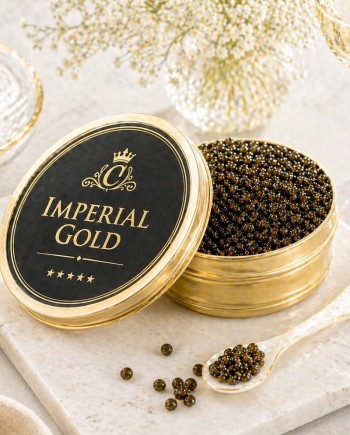 Caviar Impérial Gold – Caviar haut de gamme en ligne | Livraison France