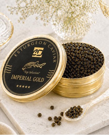 Caviar Impérial Gold – Caviar haut de gamme en ligne | Livraison France
