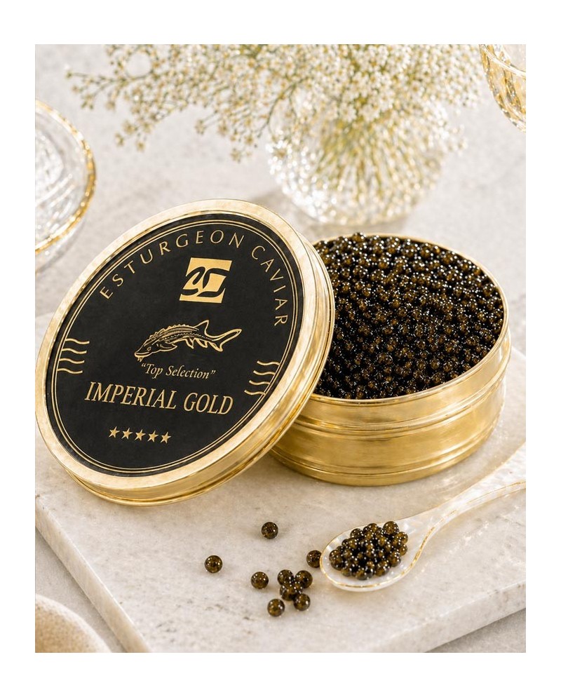 Caviar Impérial Gold – Caviar haut de gamme en ligne | Livraison France